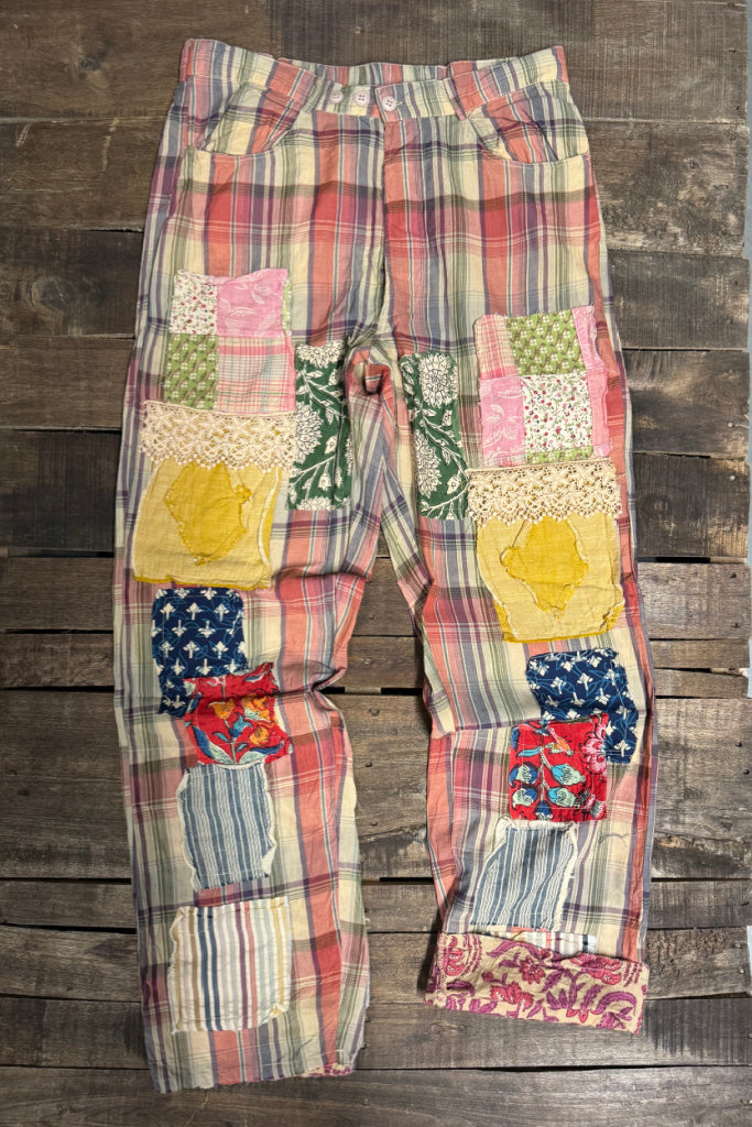 Traveling On Pants - Patched Up
