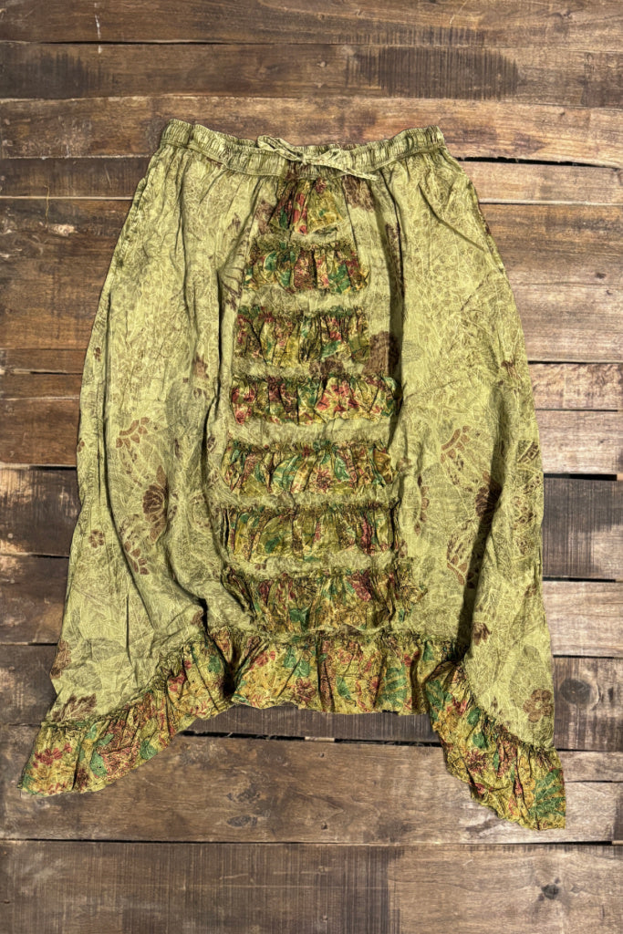 Fields of Dreams Skirt - Moss
