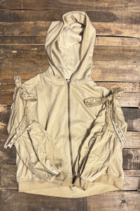 Tied About Jacket - Tea Stain