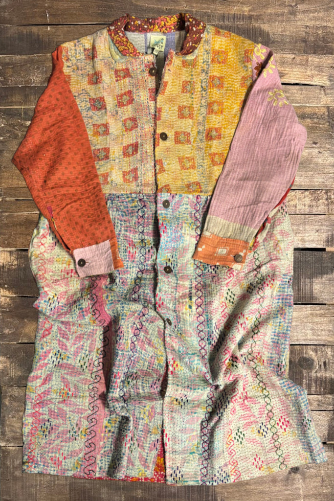 Kantha Sunrise Coat JG-183