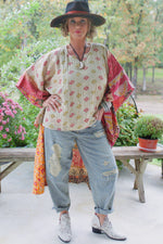 Load image into Gallery viewer, Kantha Sunrise High-Lo Top JG-19
