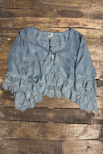 Load image into Gallery viewer, Alluring Romance Jacket - Chambray
