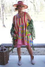 Load image into Gallery viewer, Kantha Sunrise Tunic JG-21B
