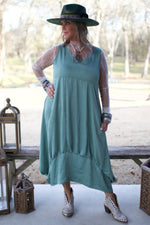 Load image into Gallery viewer, In The Meadow Dress - Sage
