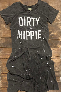 Dirty Hippie Dress - Vintage Black