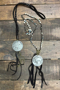Buffalo Nickel Necklace - Pack of Two