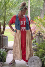 Load image into Gallery viewer, Whispering Willow Vest Duster - Tea Stain
