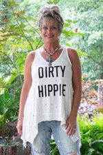 Load image into Gallery viewer, Beyond The Moon Tank - Dirty Hippie Parchment
