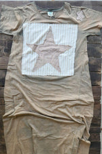 Load image into Gallery viewer, Tattered Tee Dress  - Starlight
