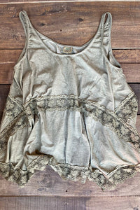 Rotational Pull Tank - Olive