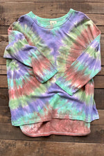 Load image into Gallery viewer, Wandering Meadow Sweatshirt - Tie Dye
