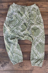 From Here And Beyond Pants - Olive Bandana