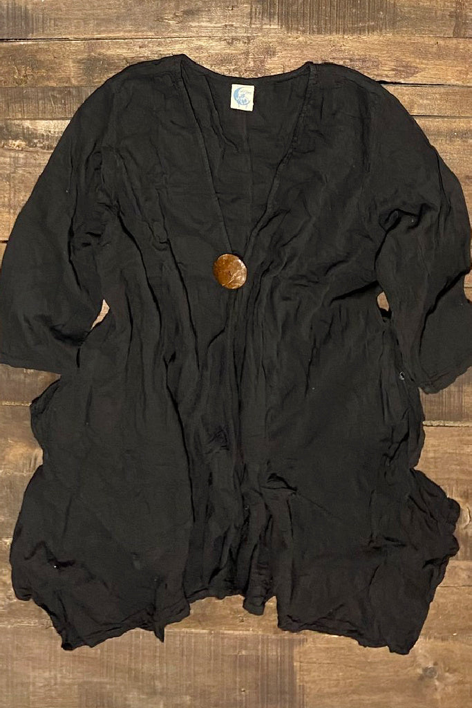 Closet Staple Jacket - Long Sleeve Black