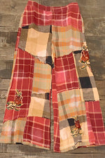 Load image into Gallery viewer, Harvest Moon Plaid Pants - Scarlet
