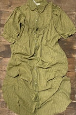 Load image into Gallery viewer, Evening Waves Duster - Vintage Olive
