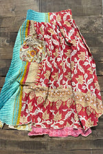 Load image into Gallery viewer, Kantha Sunrise Skirt JG-27
