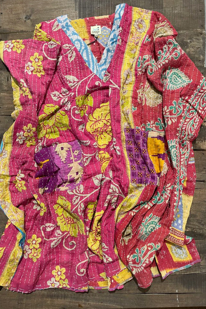 Kantha Sunrise Dress JG-24 – Jaded Gypsy Wholesale