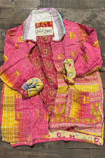 Load image into Gallery viewer, Kantha Reversible Jacket JG-39
